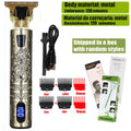 Vintage T9 Hair Clipper Beard Shaving Body Hair Trimmer Clippers Electric Men Haircut Machine 0mm Barber Shaver