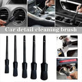 5PCS Car Detailing Cleaning Brushes Soft Detail Brush Wheel Cleaner Auto Dust Removal Brush Car Interior Exterior Accessories