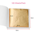 100-200sheets Imitation Gold Foil Paper Leaf Gilding DIY Epoxy Resin Mold Jewelry Making Filling Decorate Resin Crafts Tool