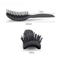 Styling Curly Hair Brush Salon Scalp Massager Comb Detangling Drying Brush Anti Static Curved Vent Brush Hairdressing Styling