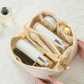 Women Luxury Large Capacity Cosmetic Bag Lady Box Travel Makeup Zipper Toiletries Organizer