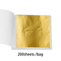 100-200sheets Imitation Gold Foil Paper Leaf Gilding DIY Epoxy Resin Mold Jewelry Making Filling Decorate Resin Crafts Tool