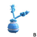 Interactive Dog Toy Ball with Rope Electronic Motion Activated Rolling Ball for Indoor Cat Dog Play Toys for Puppy Training Ball