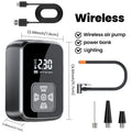 Portable Car Air Pump Electric Tire Inflator Pump Tool Intelligent Digital Display Tire Gases Machines Motorcycle Air Compressor