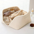 Women Luxury Large Capacity Cosmetic Bag Lady Box Travel Makeup Zipper Toiletries Organizer