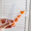 28/56Grid Transparent PP Box for Organizing and Storage Compact and Suitable for Storing Jewelry and Beads
