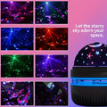 LED Star Galaxy Projector NightLights Starry Sky Projector Christmas Lighting 5V USB Room Bedroom Home Decoration