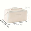 Women  Luxury Large Capacity Cosmetic Bag Lady Box Travel Makeup Zipper Toiletries Organizer