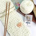 100g/ball Chenille Knitting Yarn Soft Ice Strip Line Cotton Yarn DIY Wool Yarn for Hand Knitting Scarf Thick Wool Wholesale