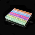 28/56Grid Transparent PP Box for Organizing and Storage Compact and Suitable for Storing Jewelry and Beads