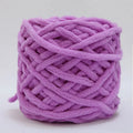 100g/ball Chenille Knitting Yarn Soft Ice Strip Line Cotton Yarn DIY Wool Yarn for Hand Knitting Scarf Thick Wool Wholesale