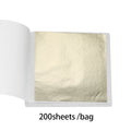 100-200sheets Imitation Gold Foil Paper Leaf Gilding DIY Epoxy Resin Mold Jewelry Making Filling Decorate Resin Crafts Tool