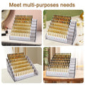 3/4/5/6/7 Layers Acrylic Nail Polish Display Organizer Shelf Clear Cosmetic Rack Frame Jewelry Stand Holder Organization Tools