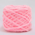 100g/ball Chenille Knitting Yarn Soft Ice Strip Line Cotton Yarn DIY Wool Yarn for Hand Knitting Scarf Thick Wool Wholesale