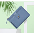 Ladies ultra-thin card package Korean coin purse zipper card package Candy-colored bus student bank card set US dollar package