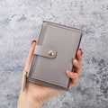 Ladies ultra-thin card package Korean coin purse zipper card package Candy-colored bus student bank card set US dollar package