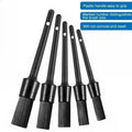 5PCS Car Detailing Cleaning Brushes Soft Detail Brush Wheel Cleaner Auto Dust Removal Brush Car Interior Exterior Accessories