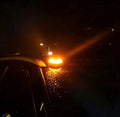 Led Car Emergency Light Flashing Light Magnetic Induction Road Accident Light Portable Strobe Warning Light