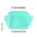 Reusable Air Fryer Silicone Liners Pot Non-Stick Airfryer Basket Cooking Gadgets Baking Tray Pizza Pan Oven Kitchen Accessories