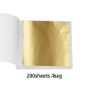 100-200sheets Imitation Gold Foil Paper Leaf Gilding DIY Epoxy Resin Mold Jewelry Making Filling Decorate Resin Crafts Tool