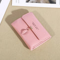 Trifold Clutch Coin Purse, Minimalist Credit Card Holder, Women's Casual Wallet