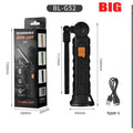 Rechargeable LED COB Work Light USB Magnetic Inspection Torch with Hook Dimmable Flashlight 18650 Battery Repair Camping Lantern