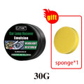 Car Headlight Restoration Polishing Kits Headlamp Scratch Remover Repair Cleaning Paste Remove Oxidation Headlight Polish Liquid