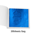 100-200sheets Imitation Gold Foil Paper Leaf Gilding DIY Epoxy Resin Mold Jewelry Making Filling Decorate Resin Crafts Tool