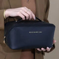 Women  Luxury Large Capacity Cosmetic Bag Lady Box Travel Makeup Zipper Toiletries Organizer