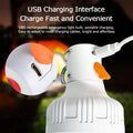 Portable Rechargeable LED Camping Light with Hook Dimmable Tent Lantern Emergency Night Lamp for Hiking Travel Adventure Use