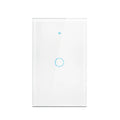 Tuya Smart Switches US Neutral Wire/No Neutral Wire Required 1/2/3/4 Gang Light WiFi Touch Switch Work with Alexa Google Home