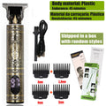 Vintage T9 Hair Clipper Beard Shaving Body Hair Trimmer Clippers Electric Men Haircut Machine 0mm Barber Shaver