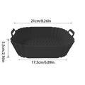 Reusable Air Fryer Silicone Liners Pot Non-Stick Airfryer Basket Cooking Gadgets Baking Tray Pizza Pan Oven Kitchen Accessories