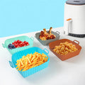 Reusable Air Fryer Silicone Liners Pot Non-Stick Airfryer Basket Cooking Gadgets Baking Tray Pizza Pan Oven Kitchen Accessories
